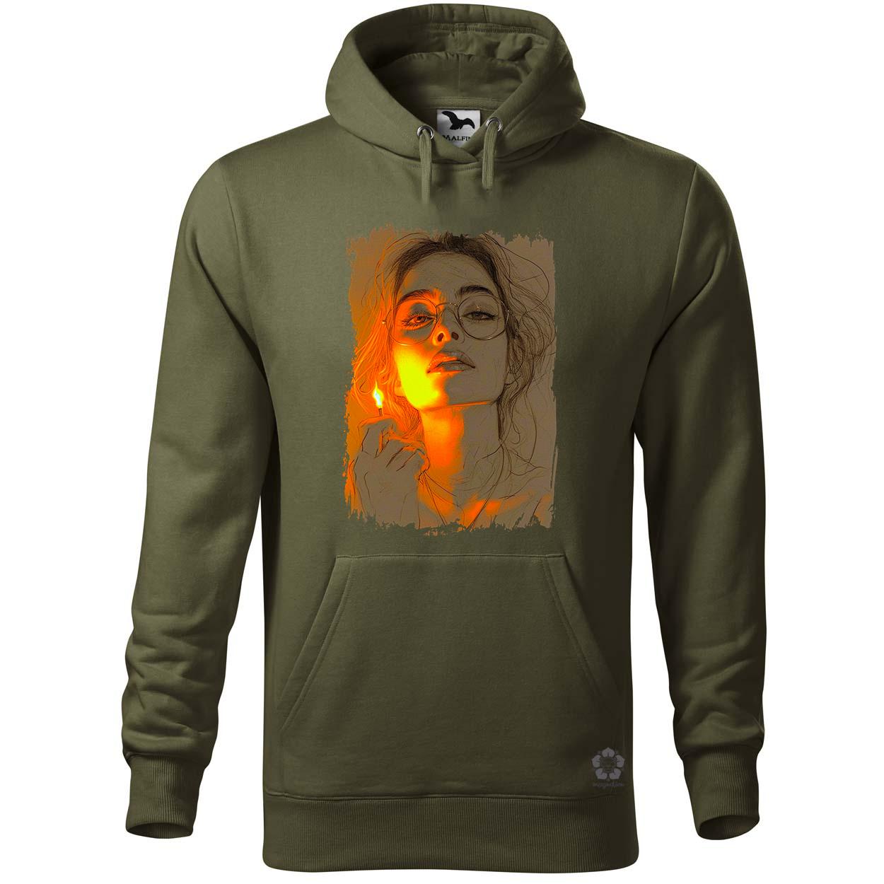 Rágyújtok v10 egyedi  pulóver 