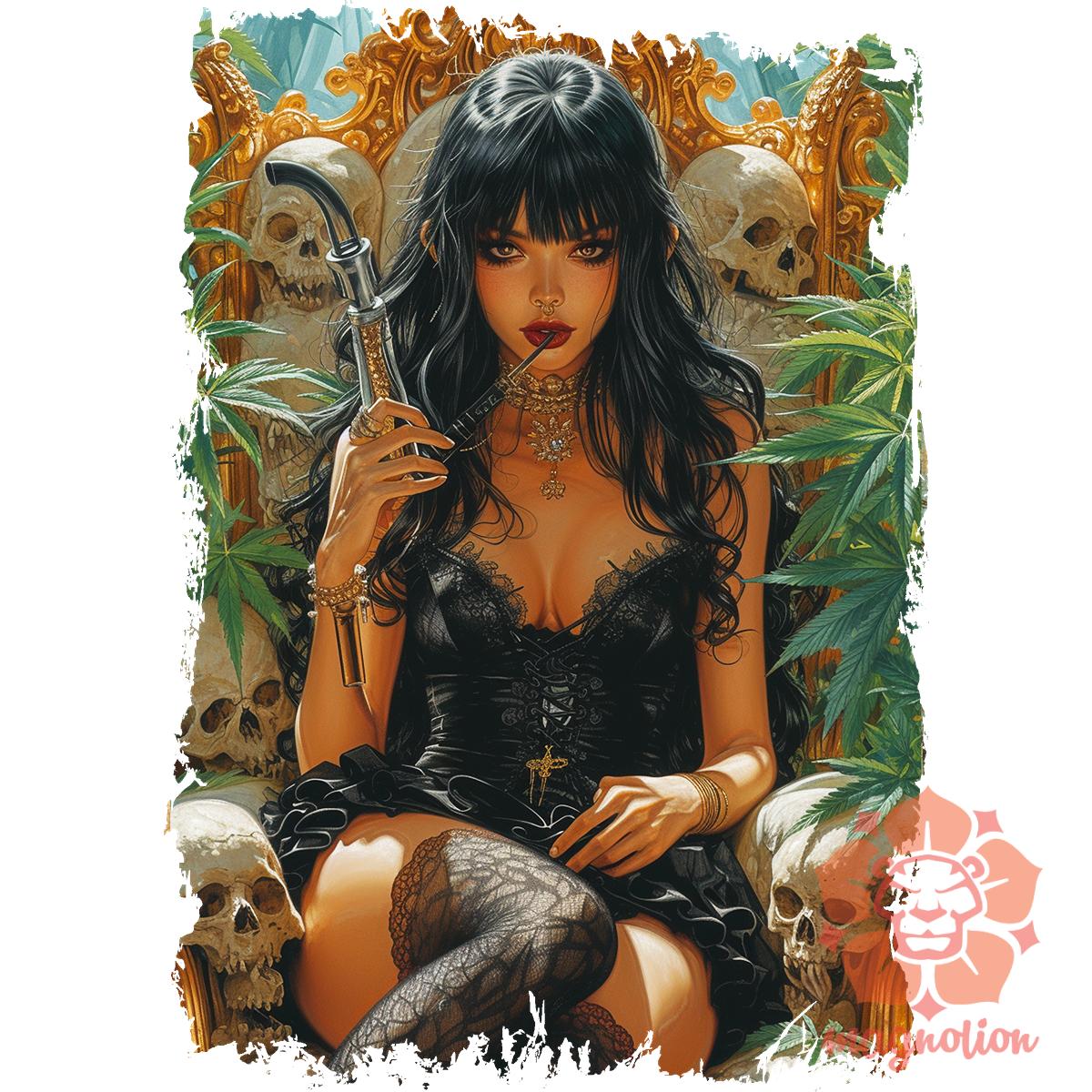 Tarot a gonosz v2 egyedi  pulóver 