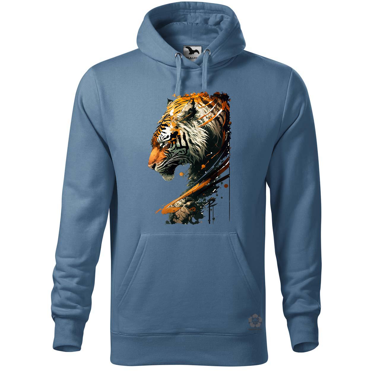 Tigris fantázia v1 egyedi  pulóver 