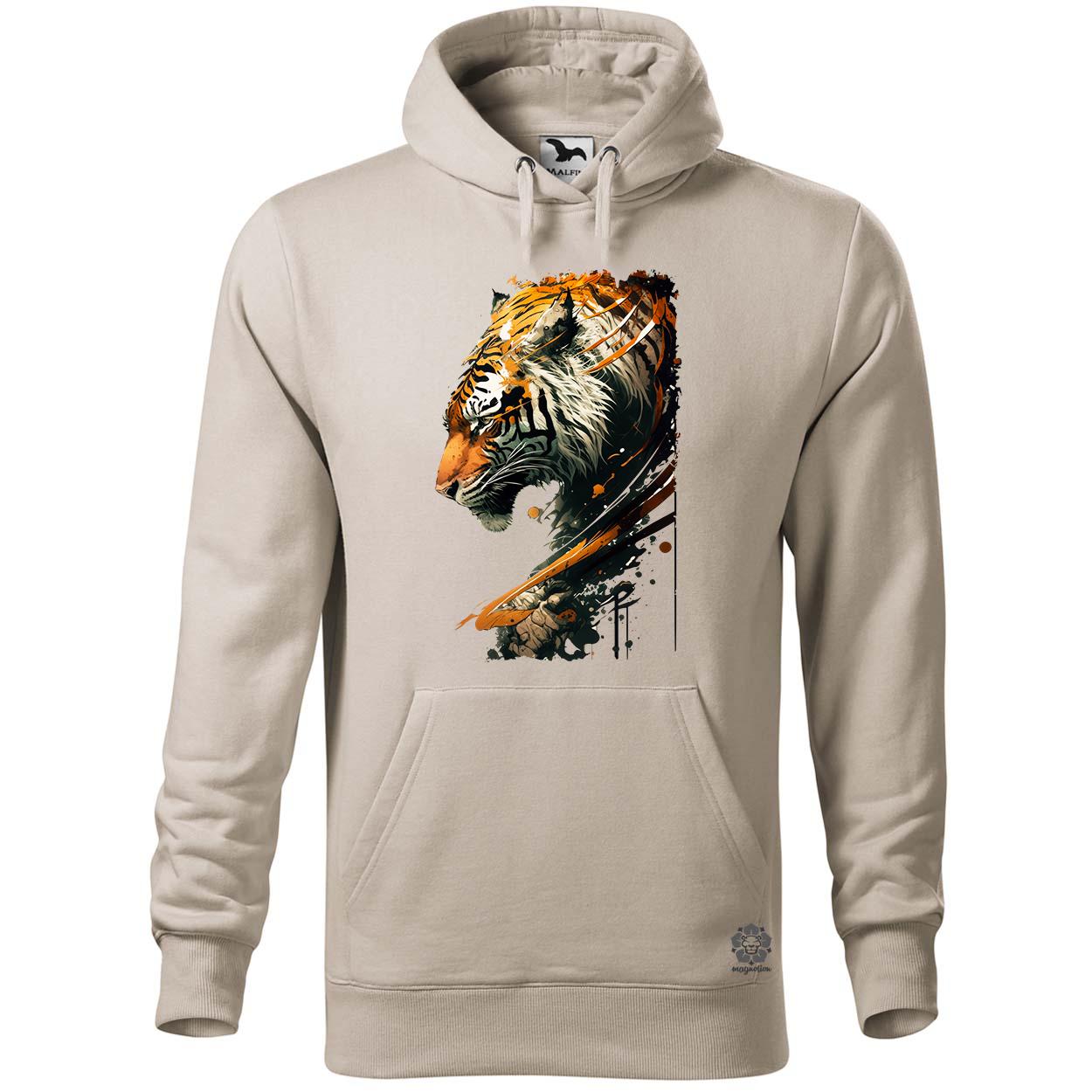 Tigris fantázia v1 egyedi  pulóver 