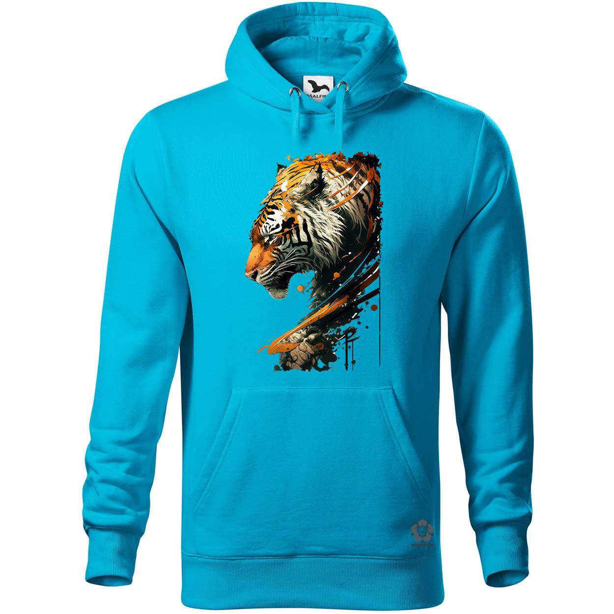 Tigris fantázia v1 egyedi  pulóver 