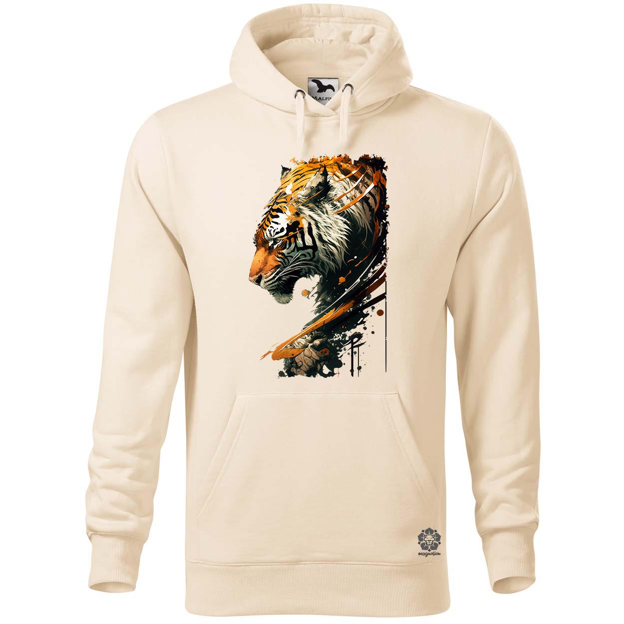 Tigris fantázia v1 egyedi  pulóver 