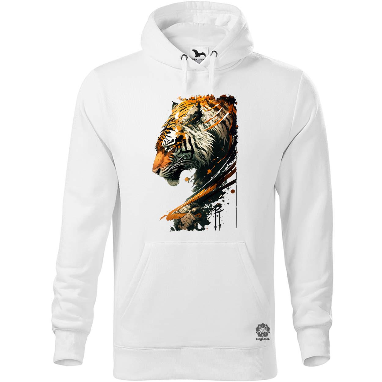 Tigris fantázia v1 egyedi  pulóver 