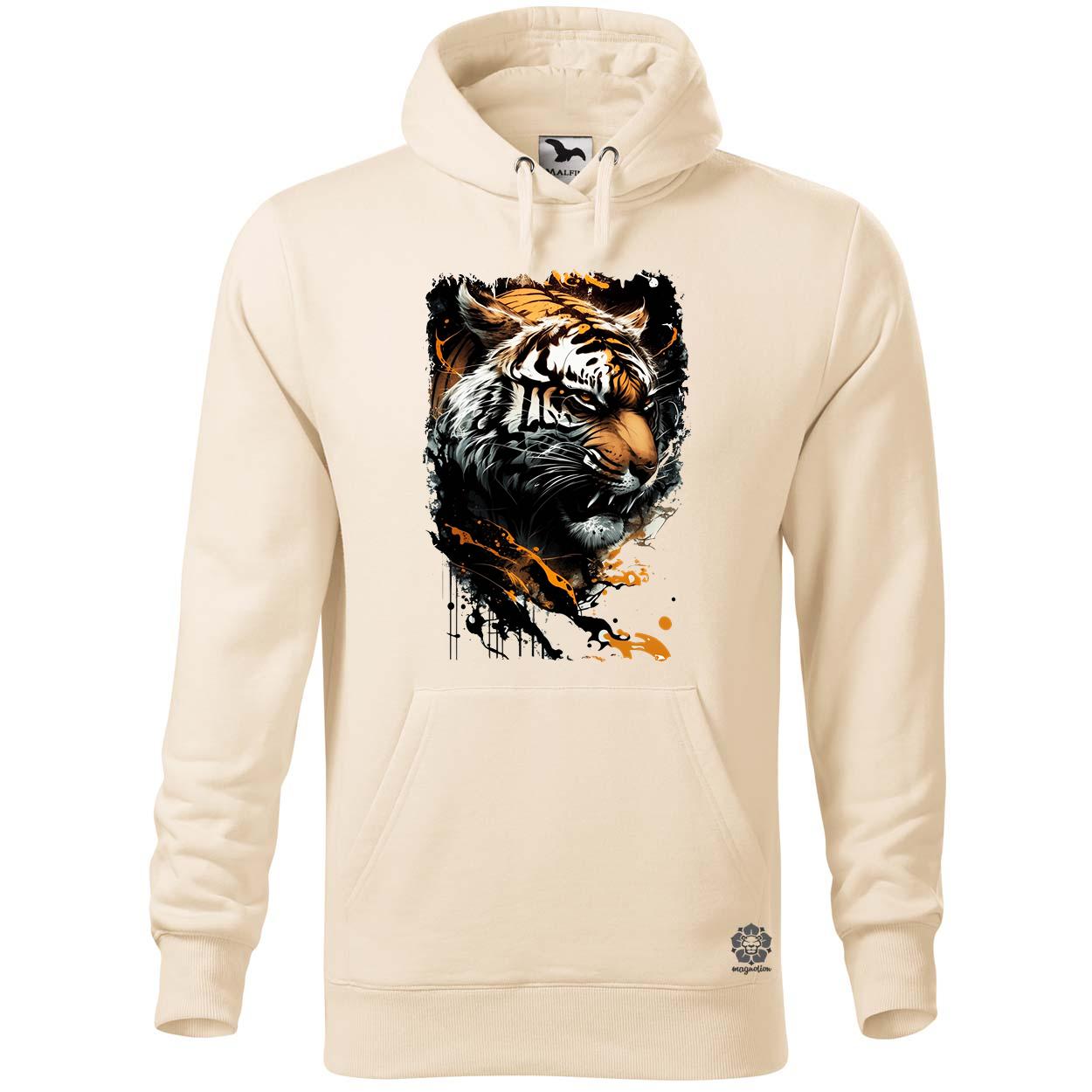 Tigris fantázia v2 egyedi  pulóver 
