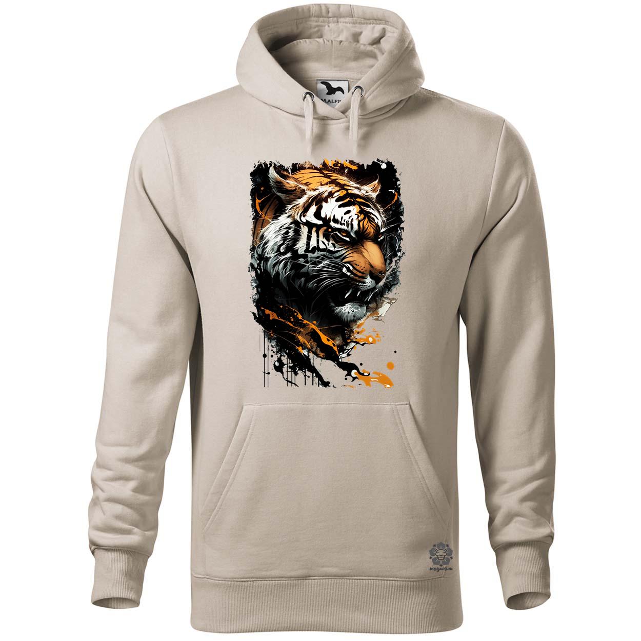 Tigris fantázia v2 egyedi  pulóver 
