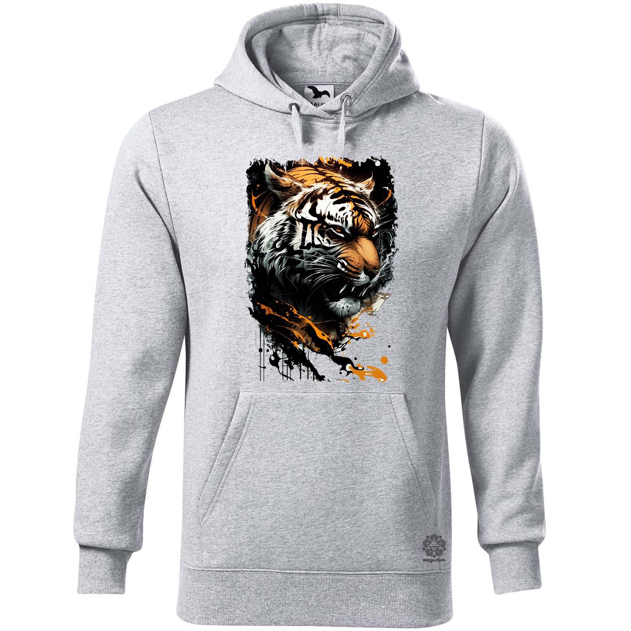 Tigris fantázia v2 egyedi  pulóver 