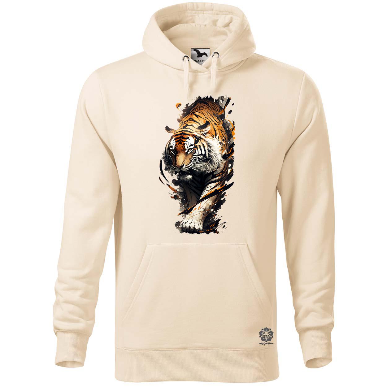 Tigris fantázia v3 egyedi  pulóver 