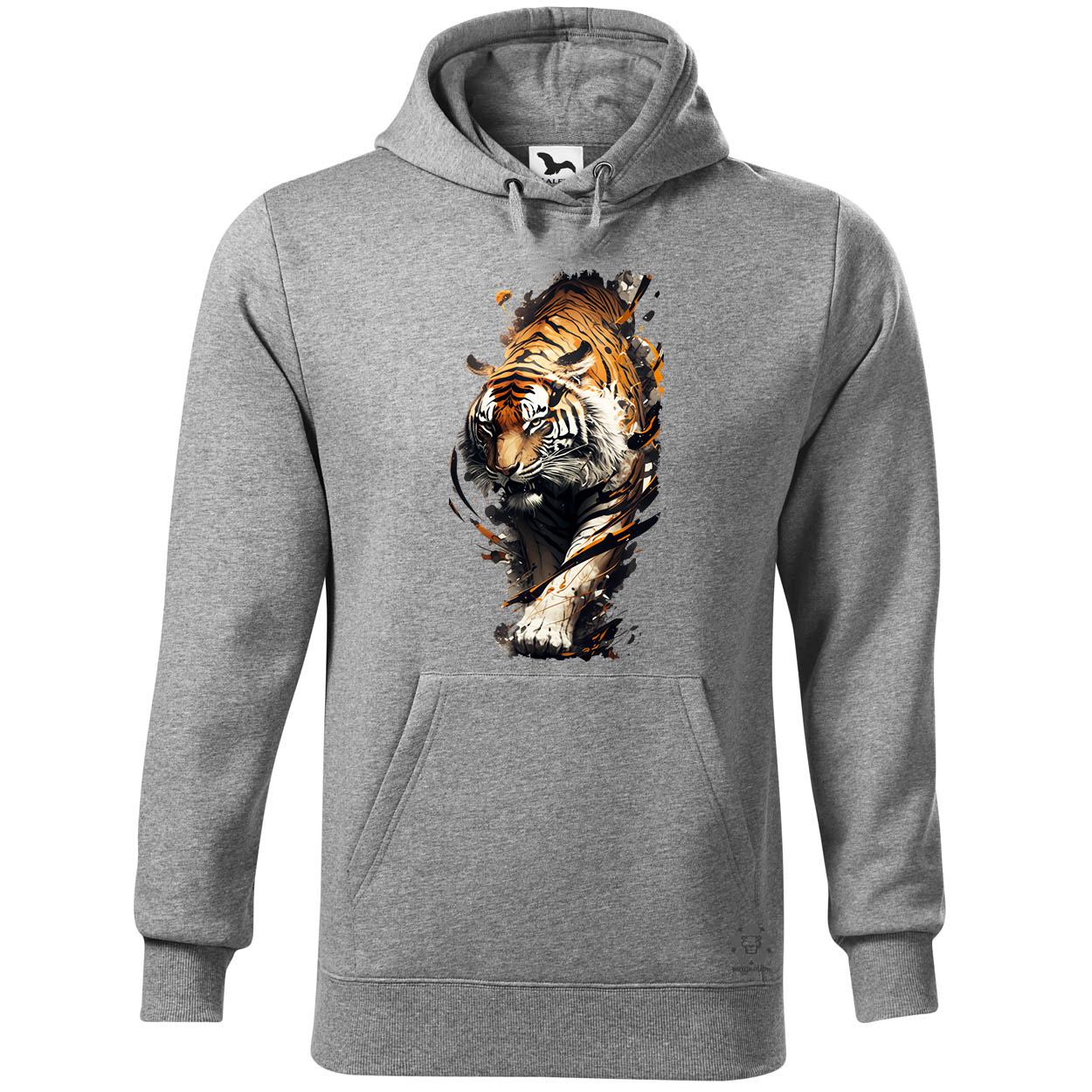 Tigris fantázia v3 egyedi  pulóver 