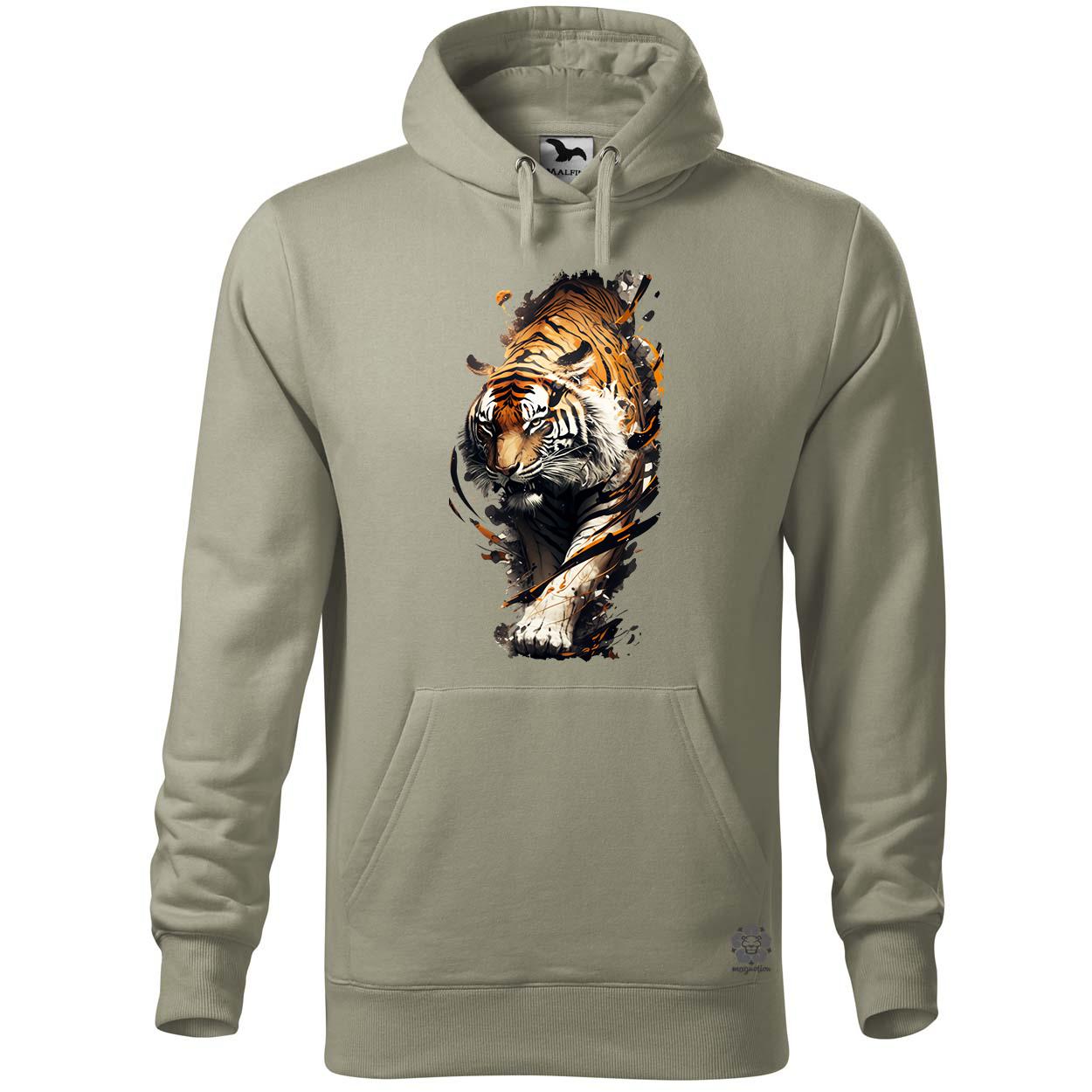 Tigris fantázia v3 egyedi  pulóver 