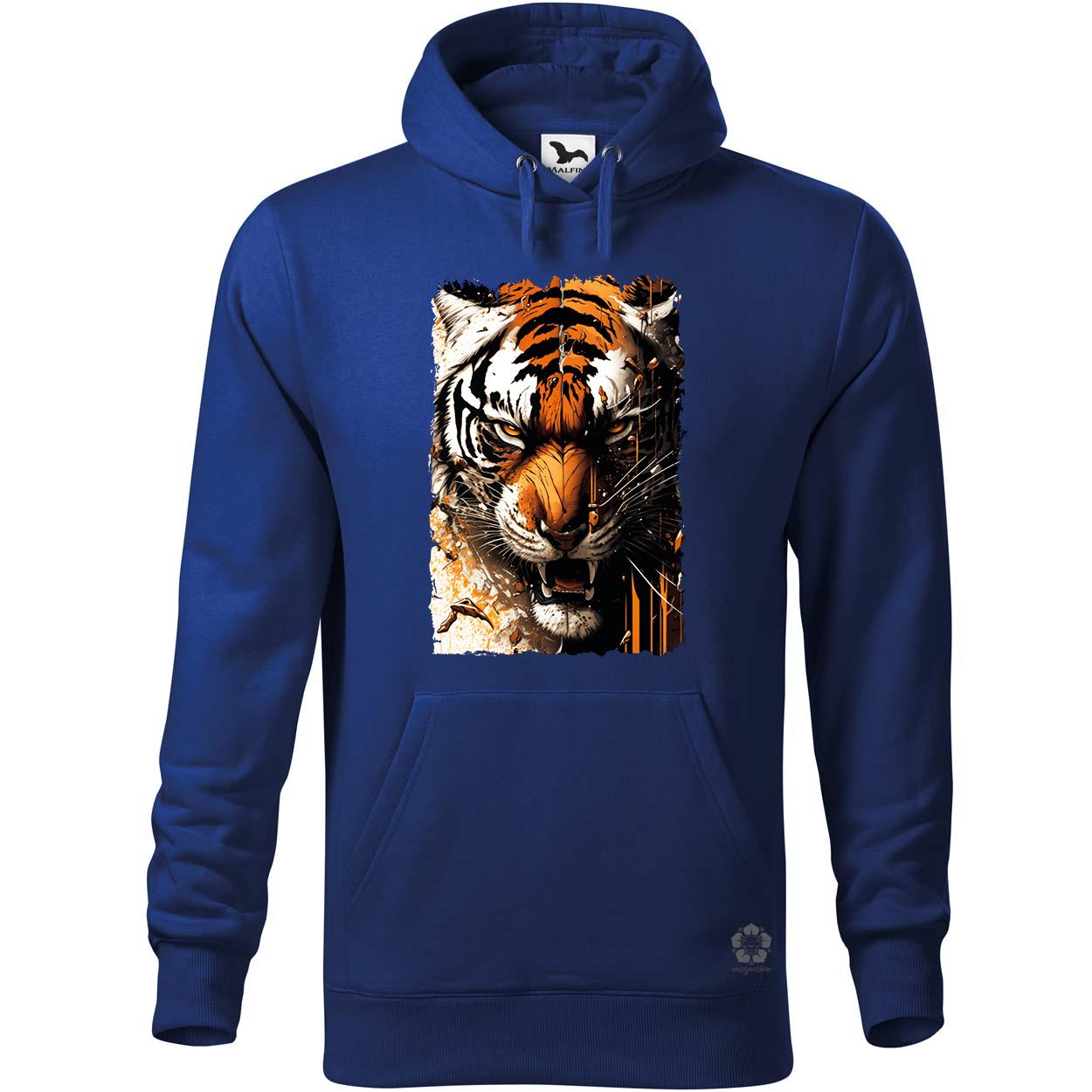 Tigris fantázia v4 egyedi  pulóver 