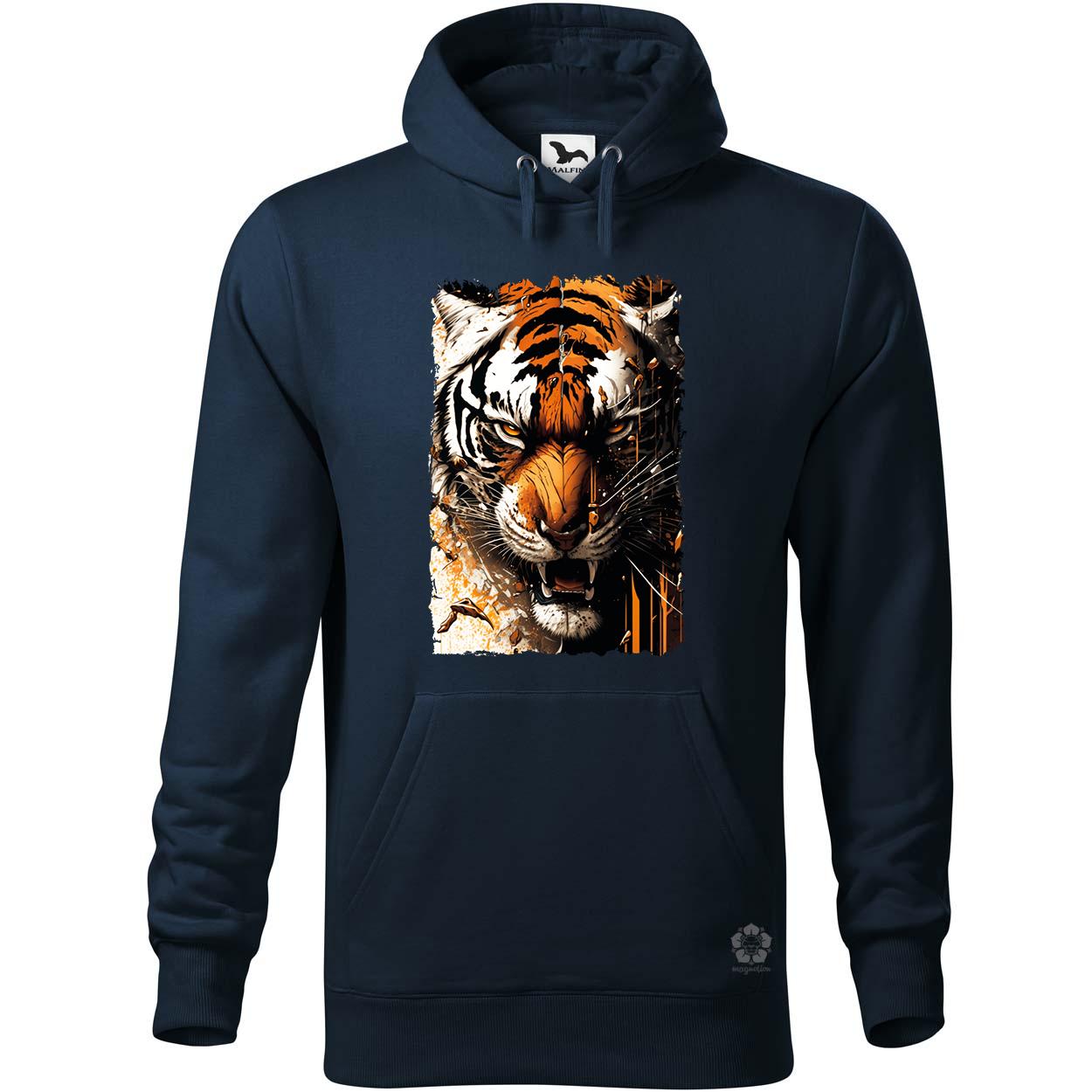 Tigris fantázia v4 egyedi  pulóver 