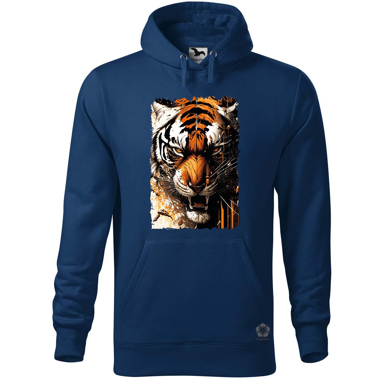 Tigris fantázia v4 egyedi  pulóver 