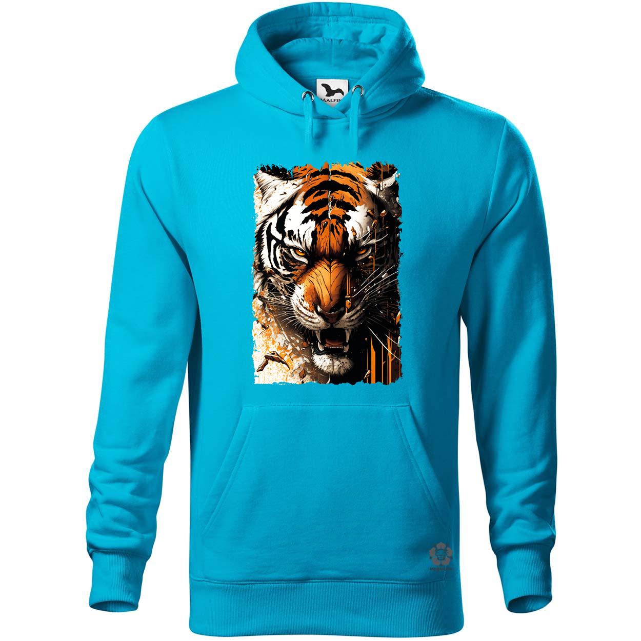 Tigris fantázia v4 egyedi  pulóver 