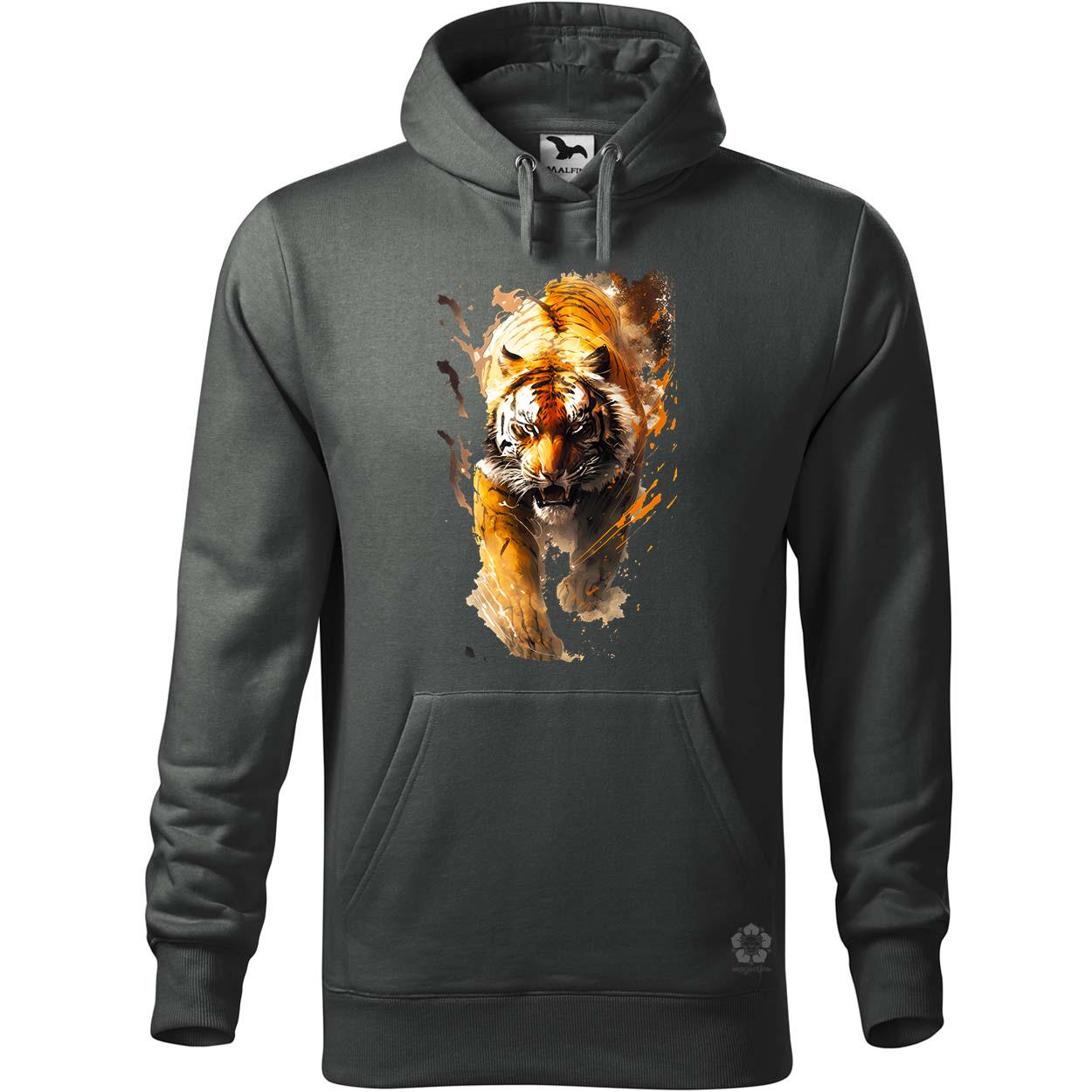 Tigris fantázia v5 egyedi  pulóver 