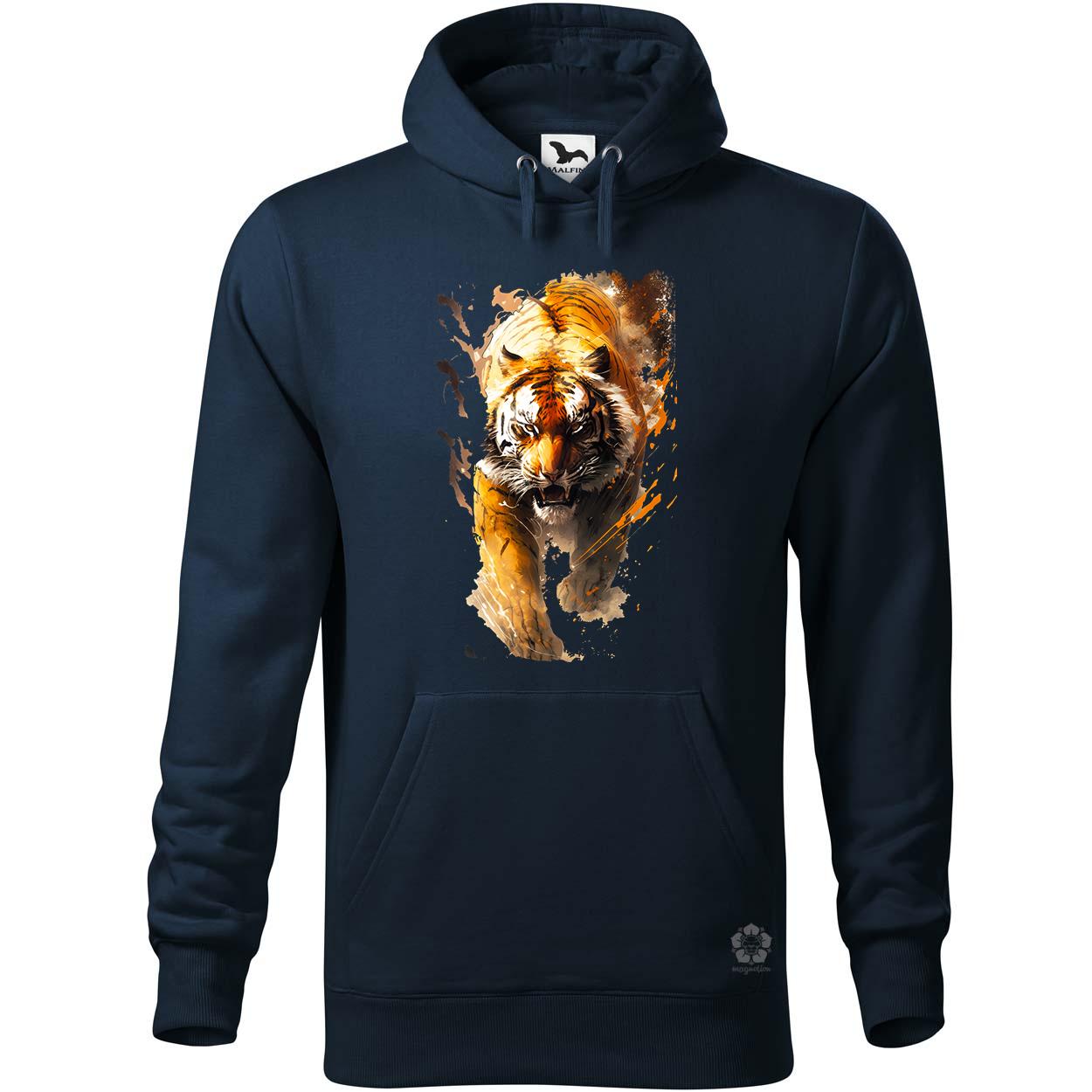 Tigris fantázia v5 egyedi  pulóver 