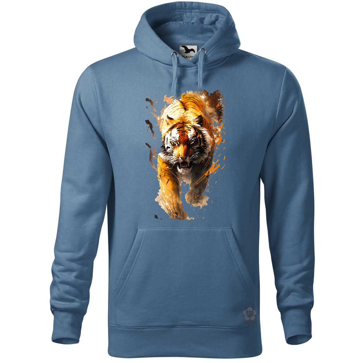 Tigris fantázia v5 egyedi  pulóver 