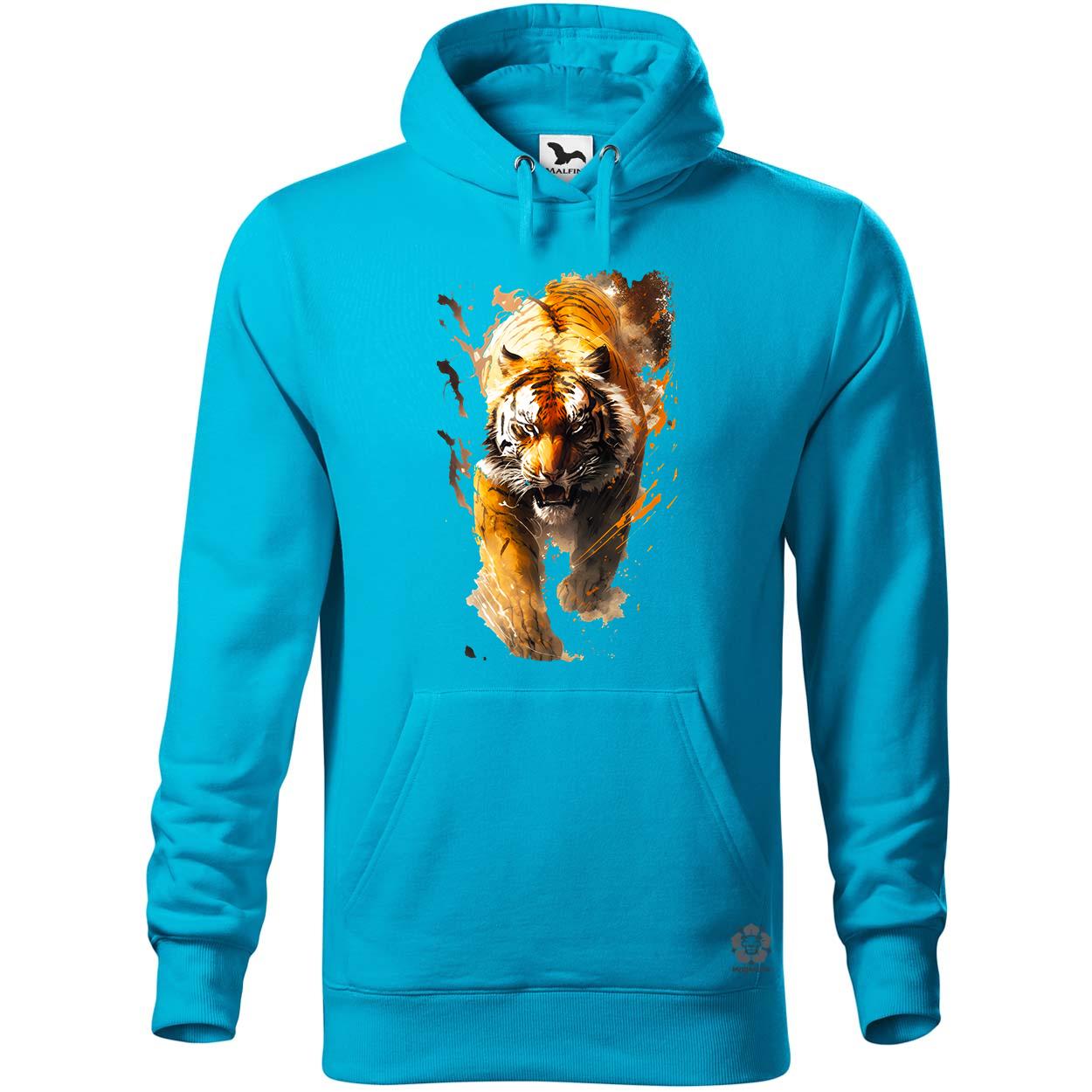 Tigris fantázia v5 egyedi  pulóver 