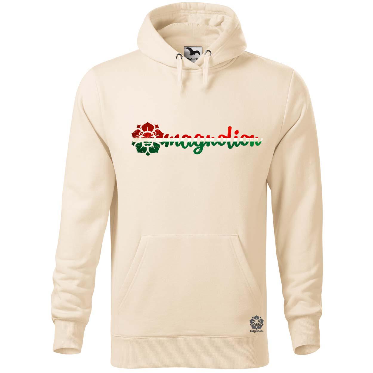 Magnolion trikolór egyedi  pulóver 