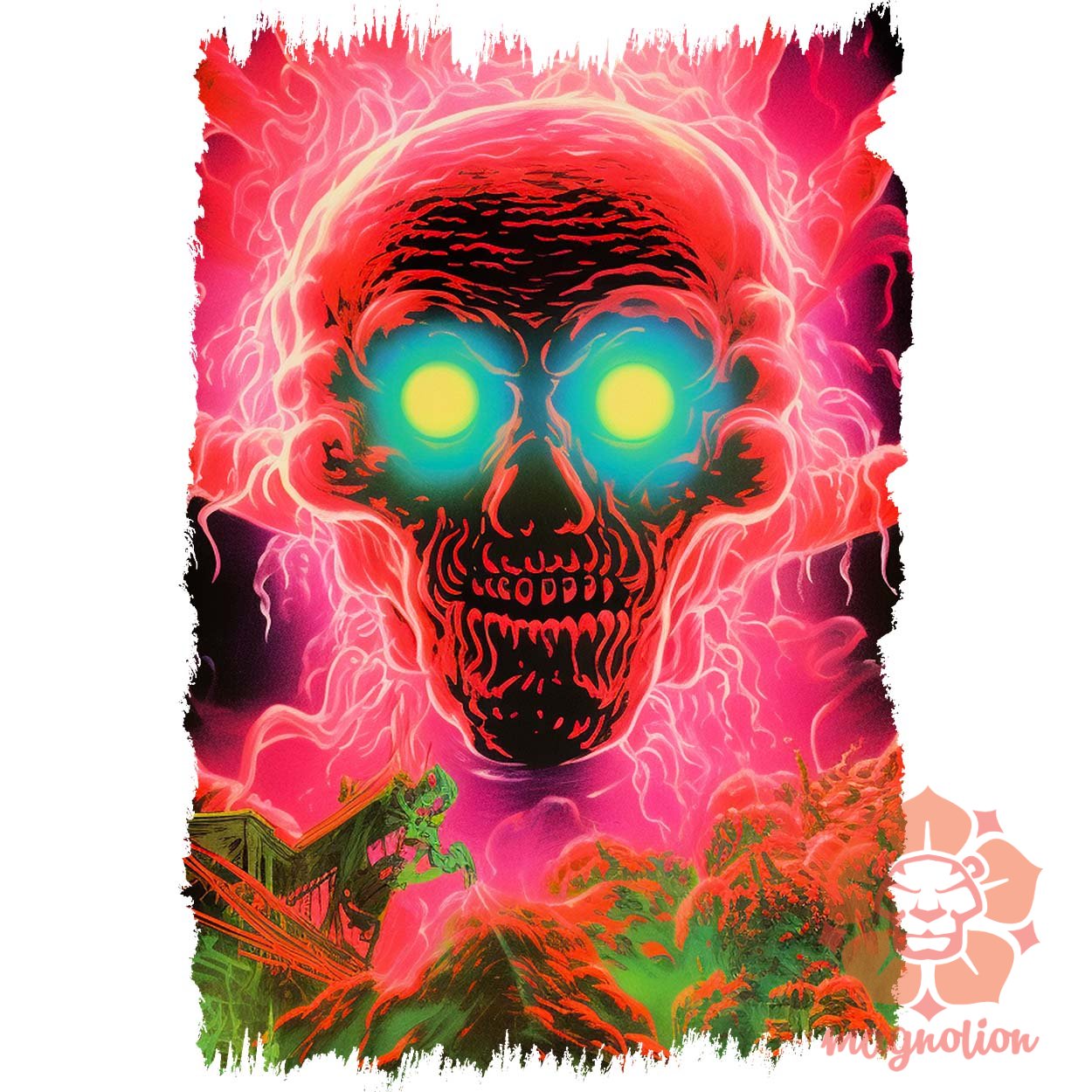 Halloween poszter v3 egyedi  pulóver 