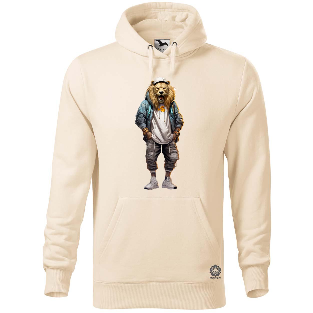 Hiphop oroszlán v1 egyedi  pulóver 