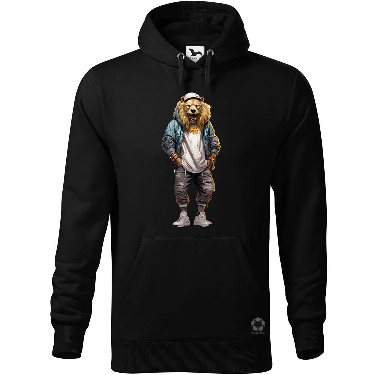 Hiphop oroszlán v1 egyedi  pulóver 