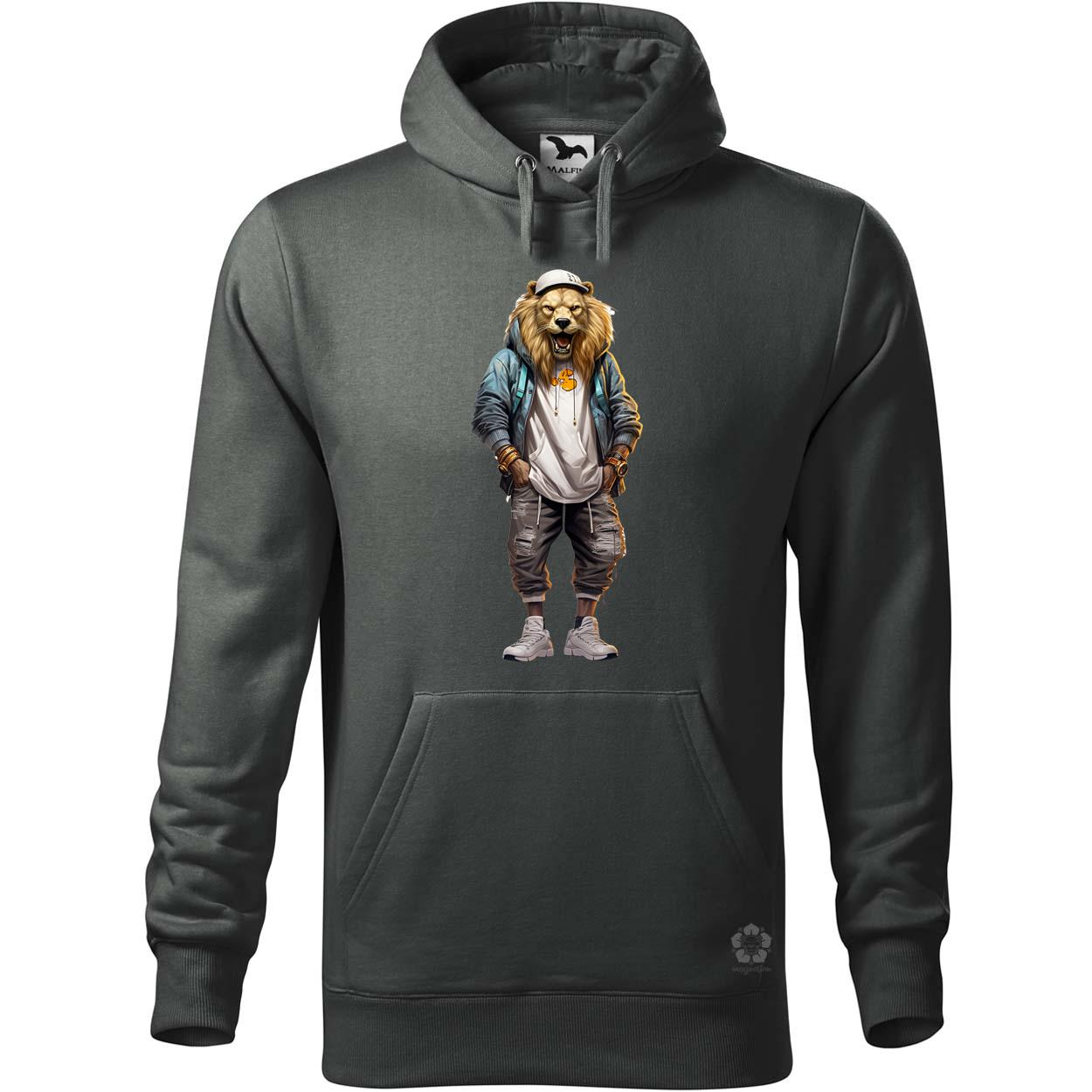 Hiphop oroszlán v1 egyedi  pulóver 