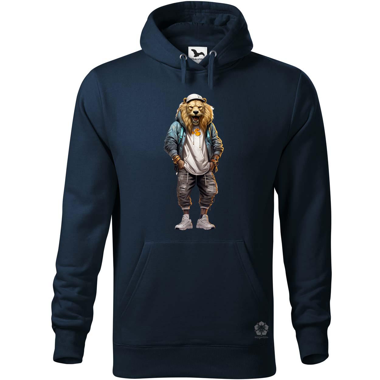 Hiphop oroszlán v1 egyedi  pulóver 