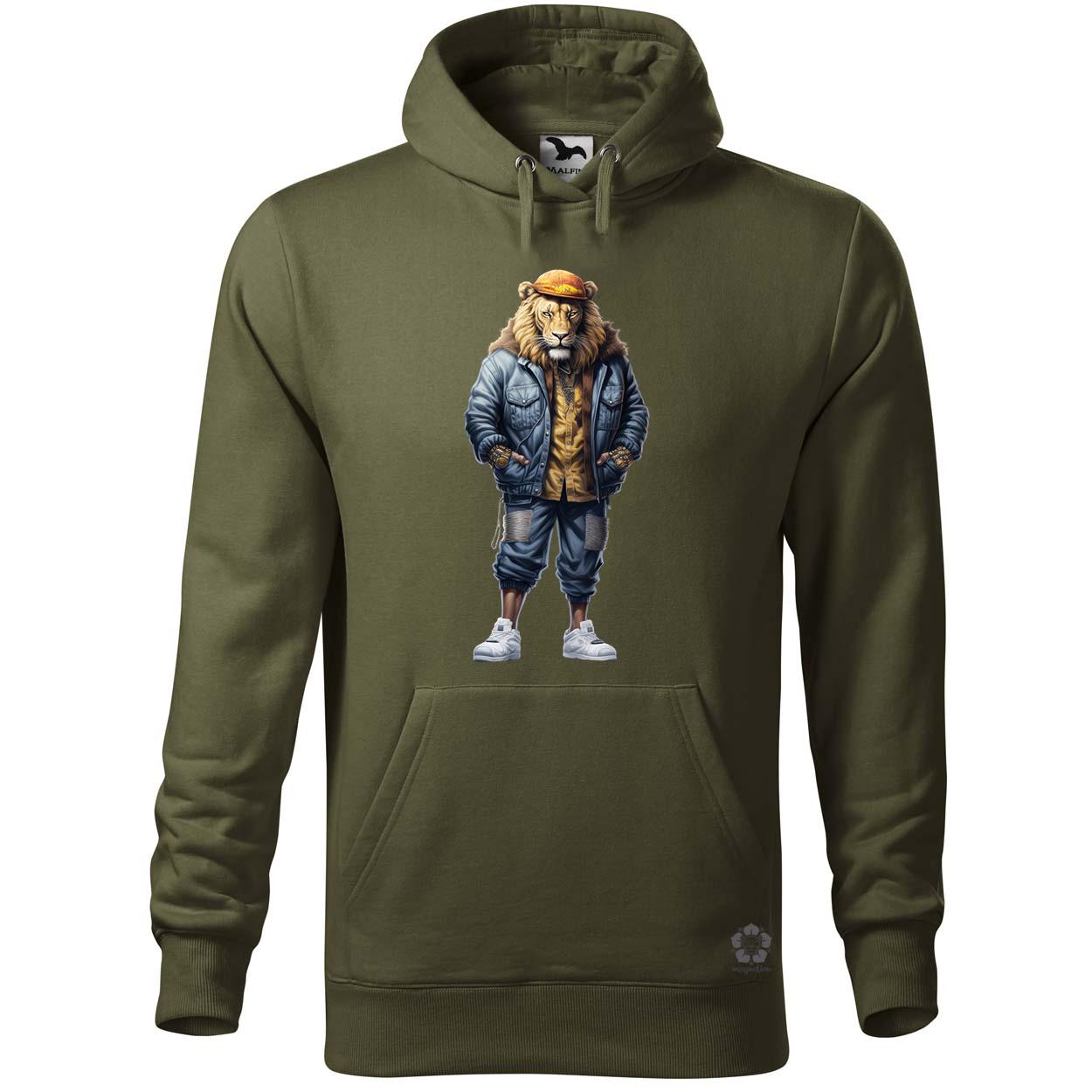 Hiphop oroszlán v2 egyedi  pulóver 