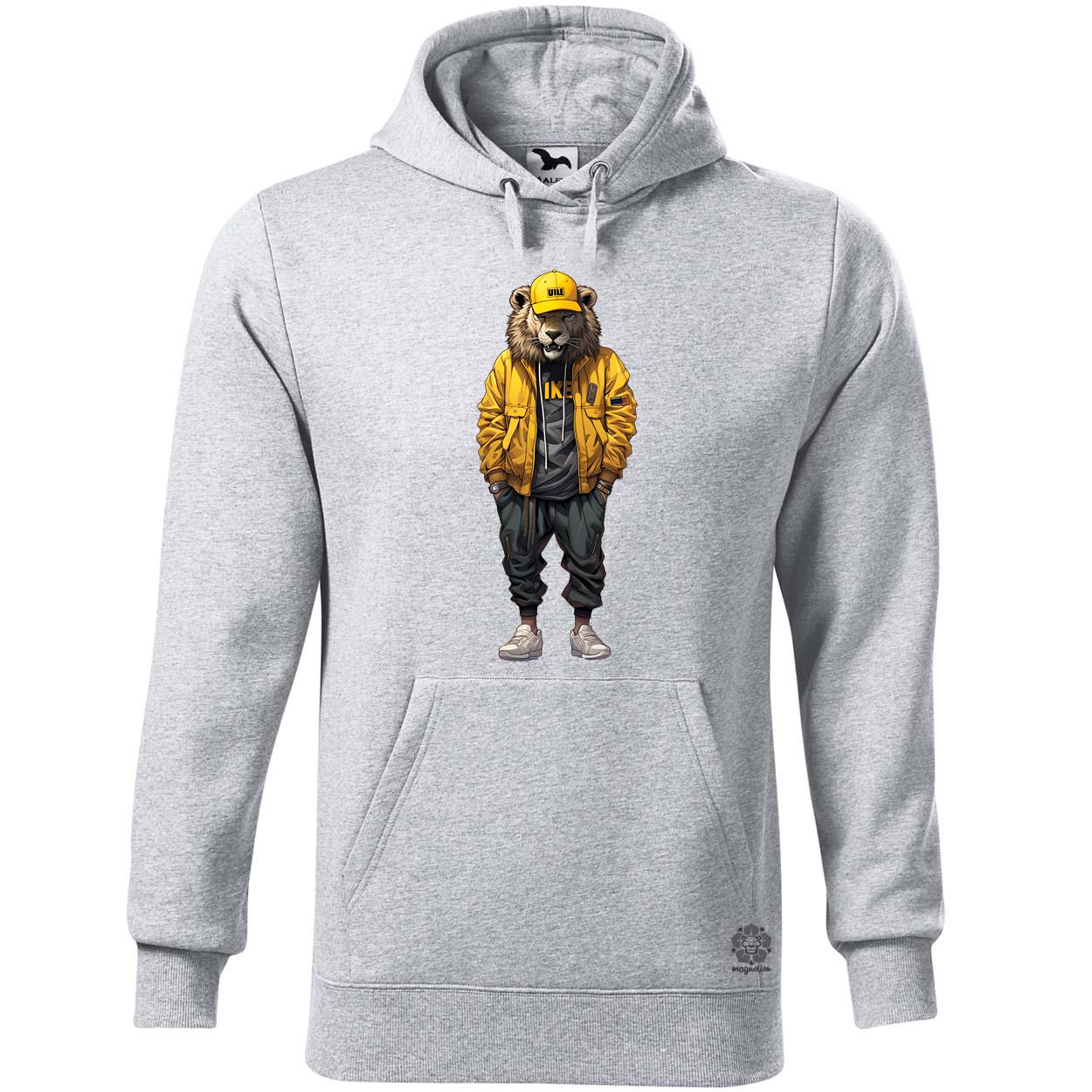 Hiphop oroszlán v5 egyedi  pulóver 