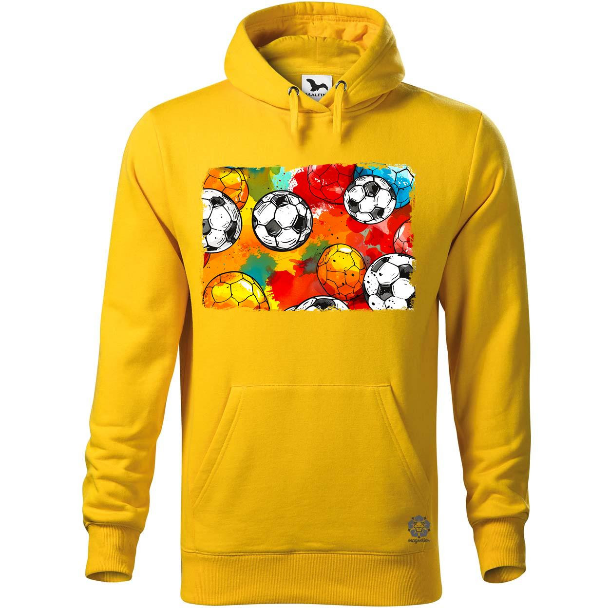 Rajz focilabda v1 egyedi  pulóver 