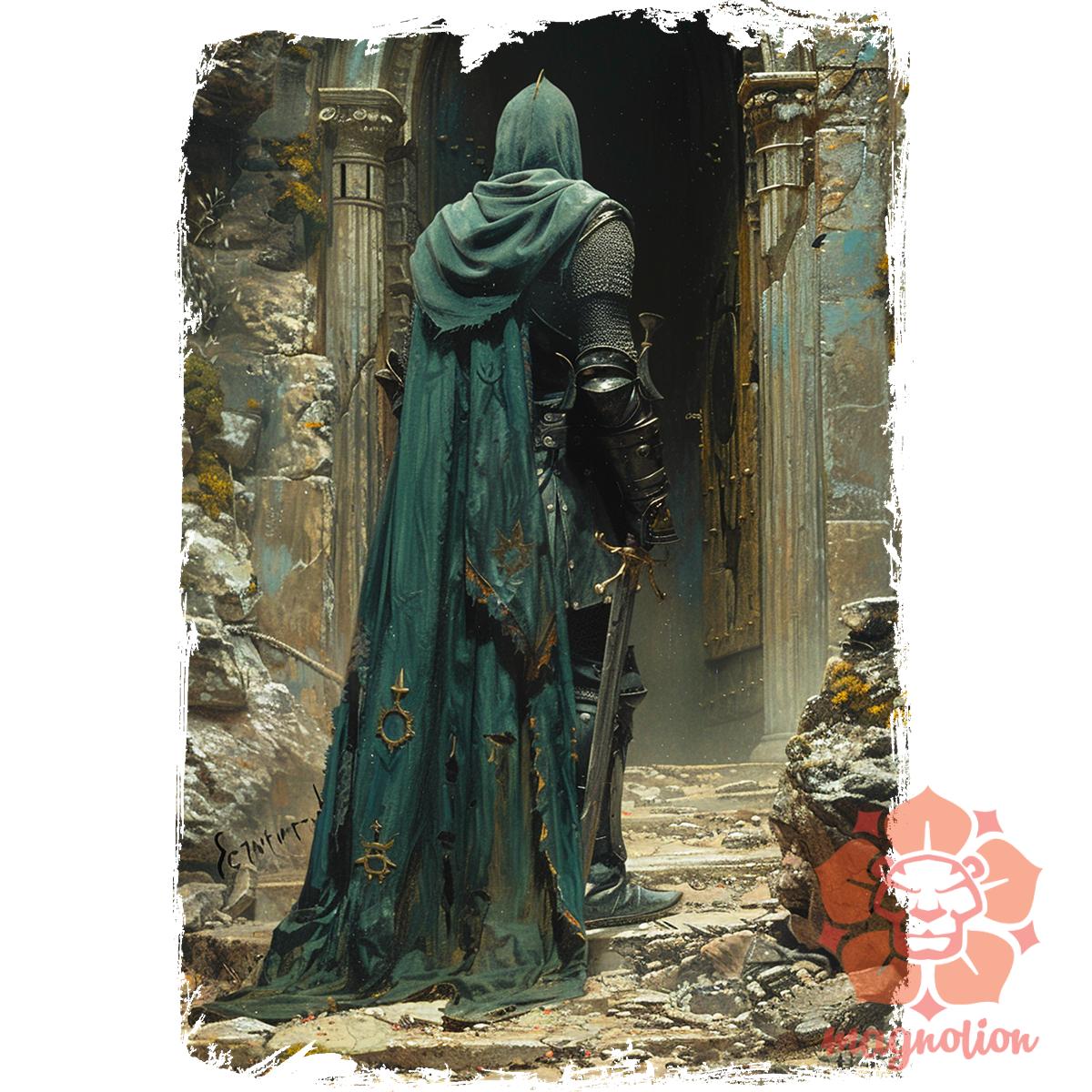 Retró dark fantasy v1 egyedi  pulóver 
