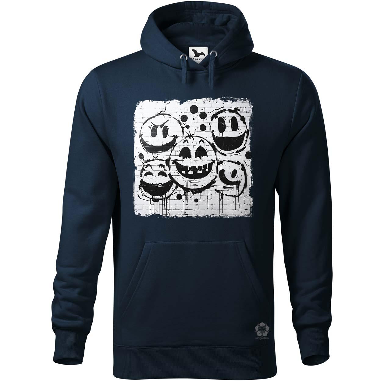 Smile graffiti v12 egyedi  pulóver 