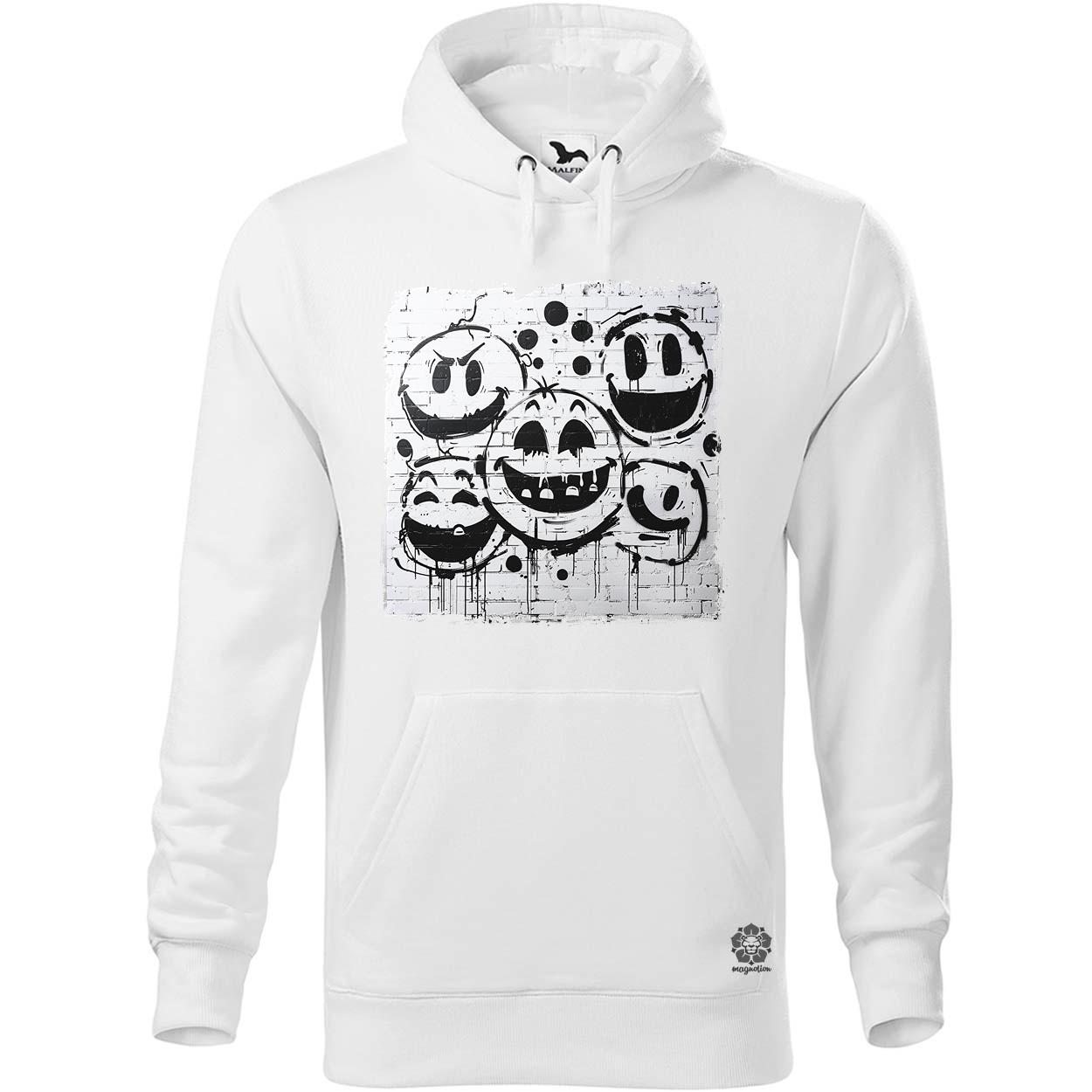 Smile graffiti v12 egyedi  pulóver 