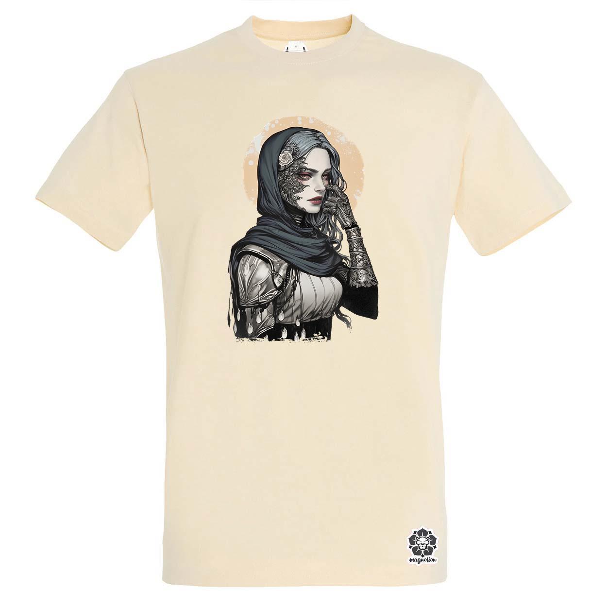 Dark cyberpunk portré v3 egyedi póló 
