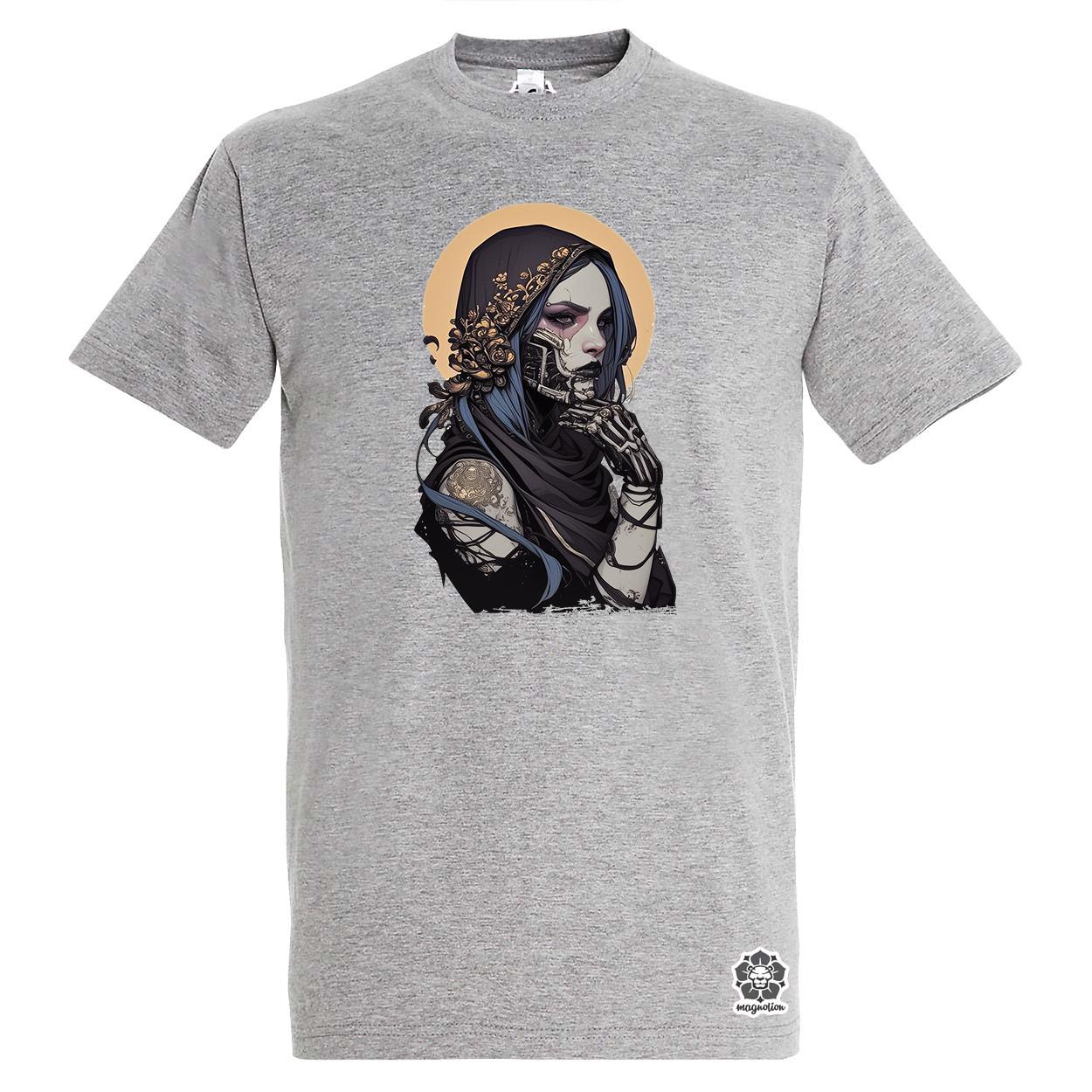 Dark cyberpunk portré v9 egyedi póló 