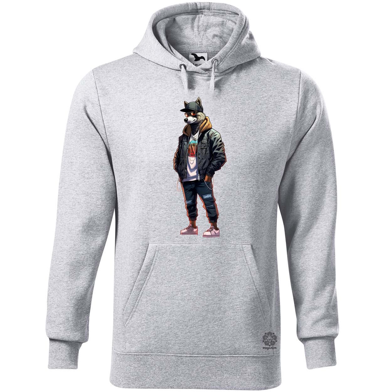 Hiphop farkas v2 egyedi  pulóver 