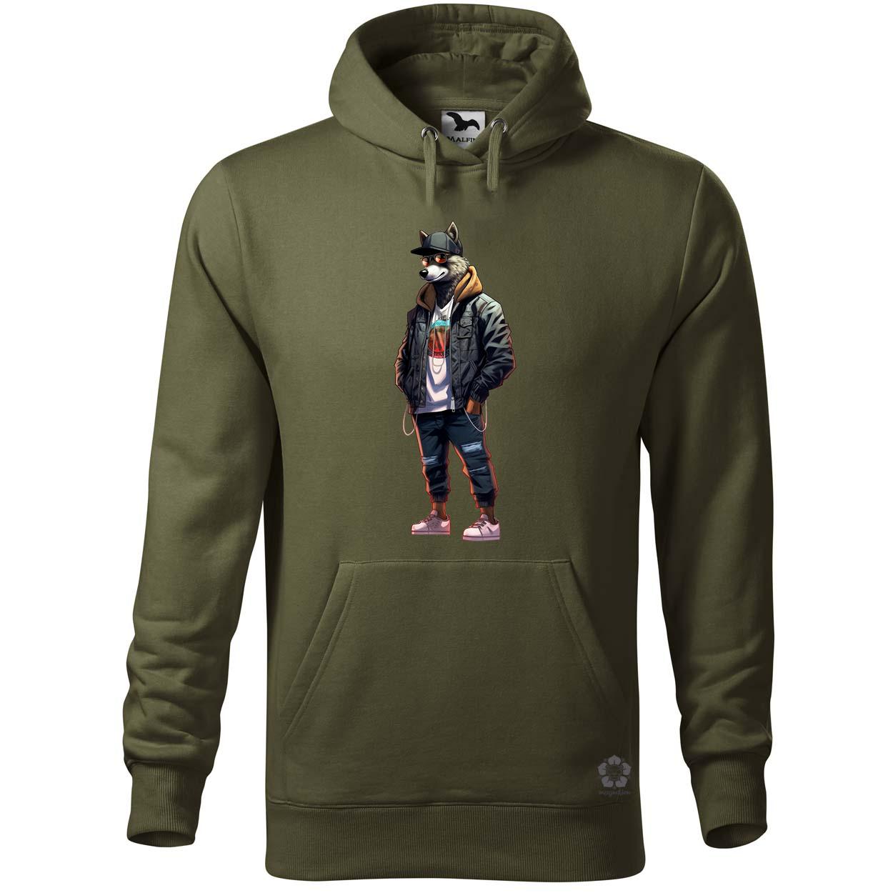 Hiphop farkas v2 egyedi  pulóver 