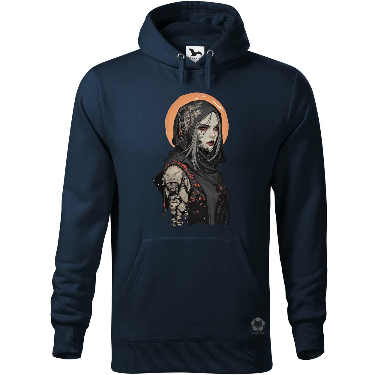 Dark cyberpunk portré v15 egyedi  pulóver 