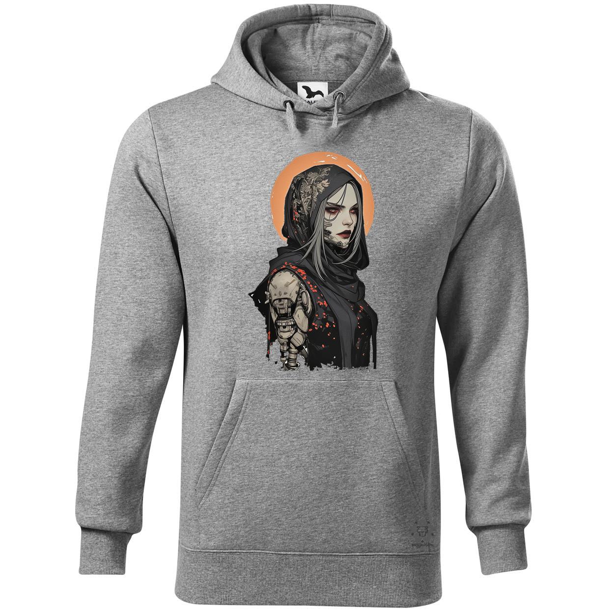 Dark cyberpunk portré v15 egyedi  pulóver 