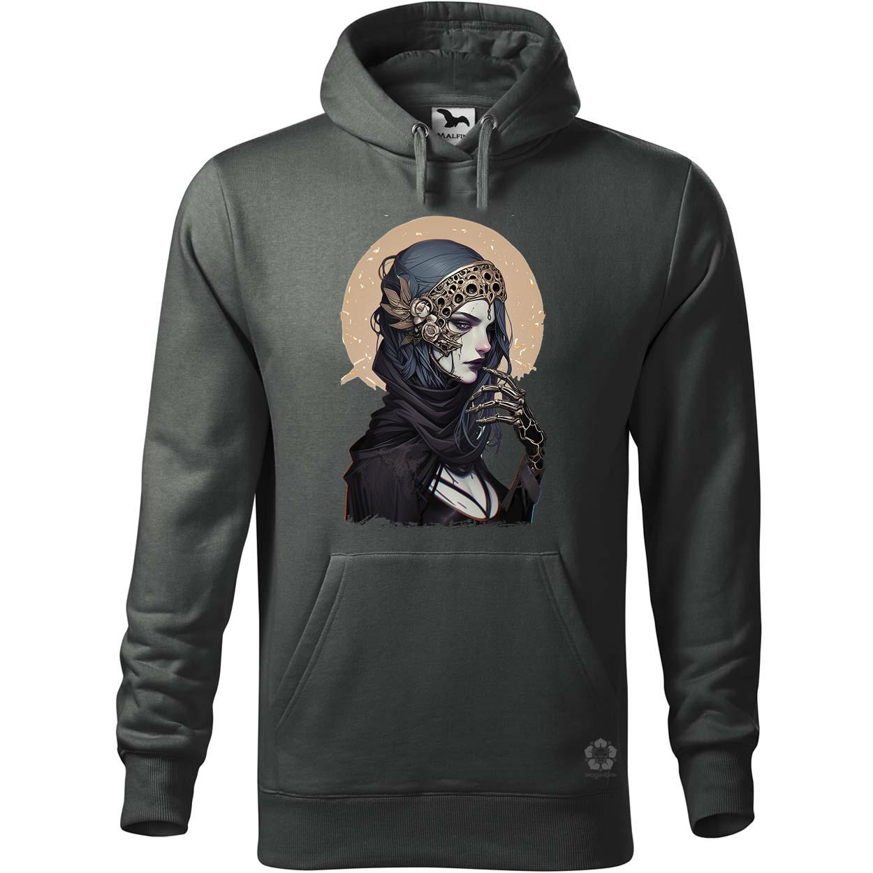 Dark cyberpunk portré v2 egyedi  pulóver 