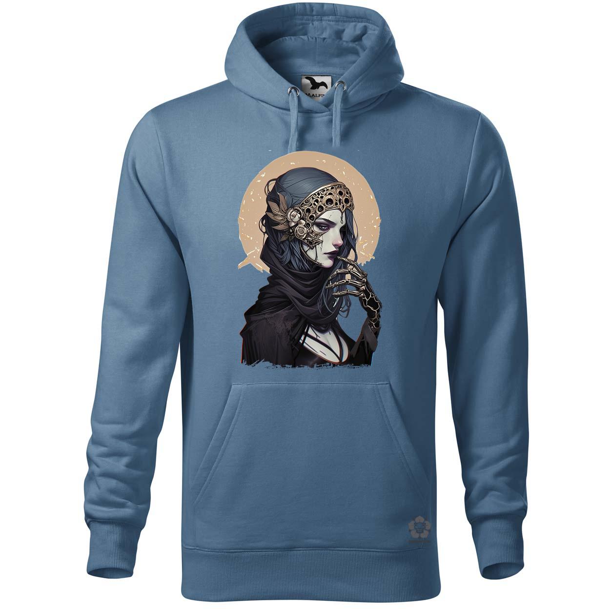 Dark cyberpunk portré v2 egyedi  pulóver 