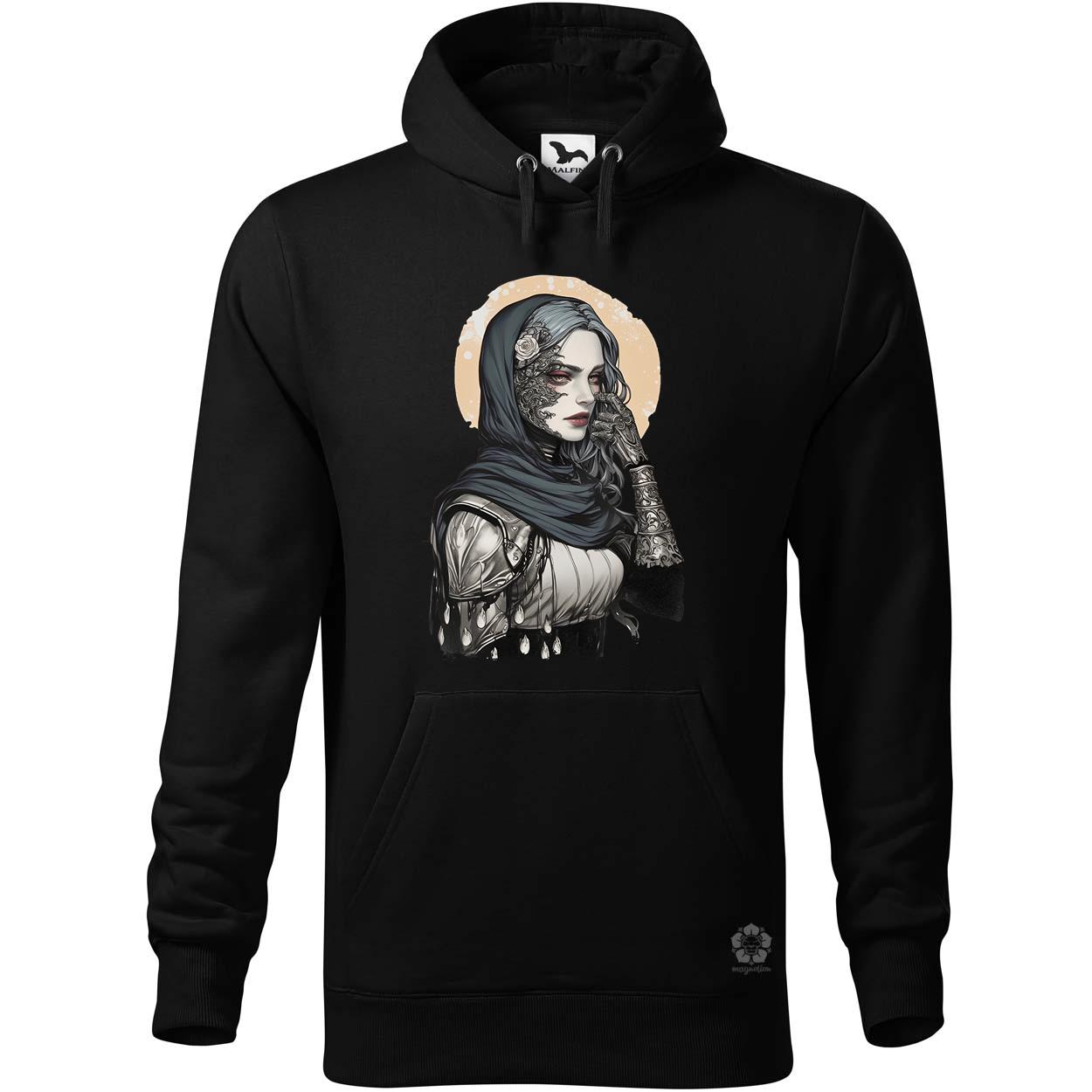 Dark cyberpunk portré v3 egyedi  pulóver 
