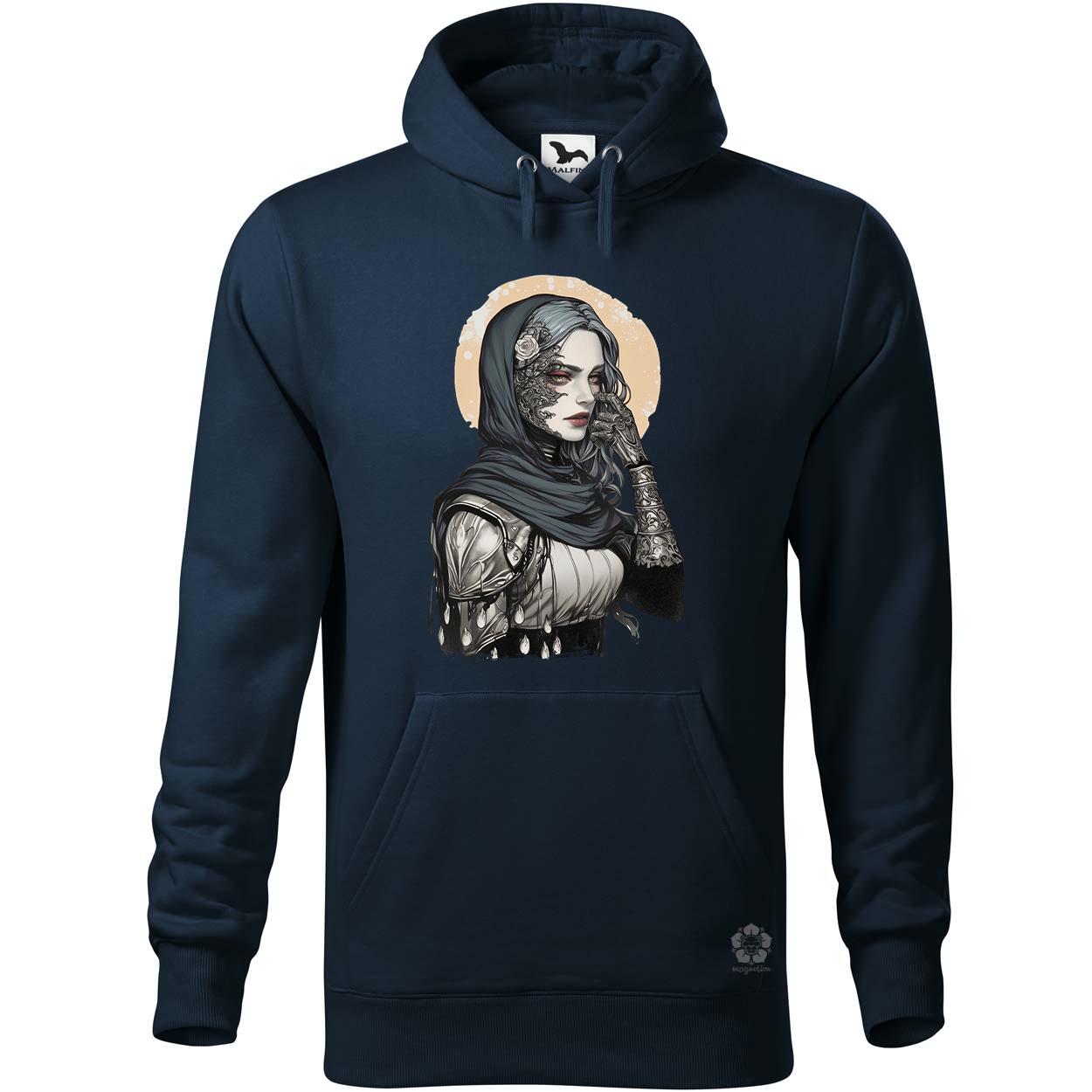 Dark cyberpunk portré v3 egyedi  pulóver 