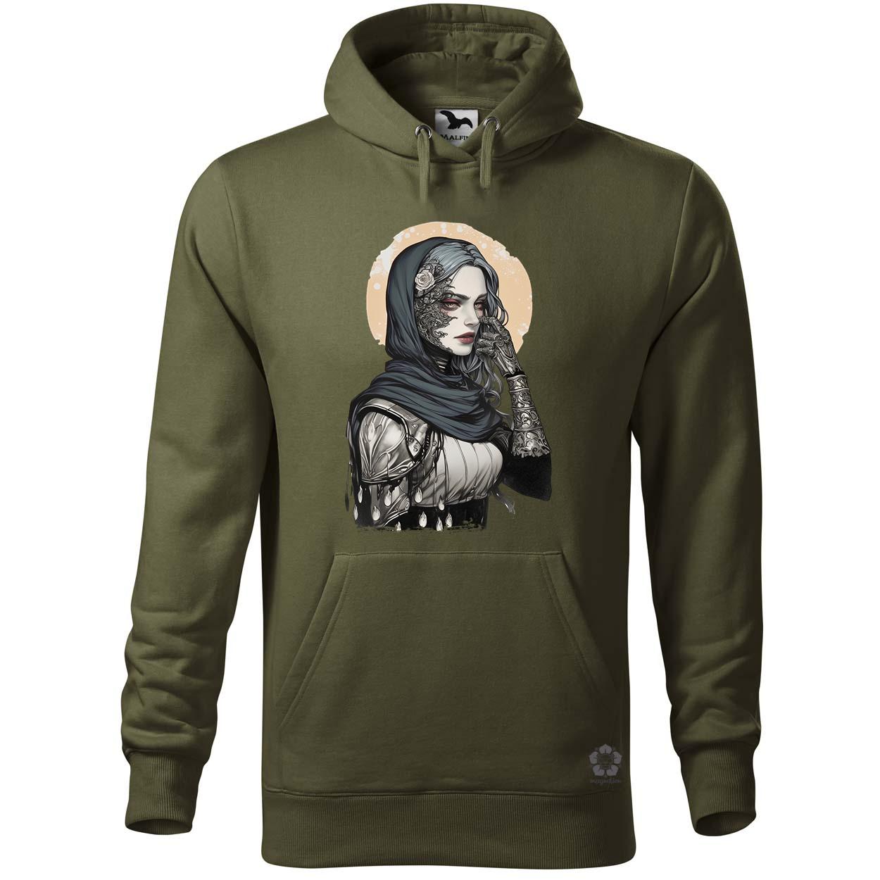 Dark cyberpunk portré v3 egyedi  pulóver 
