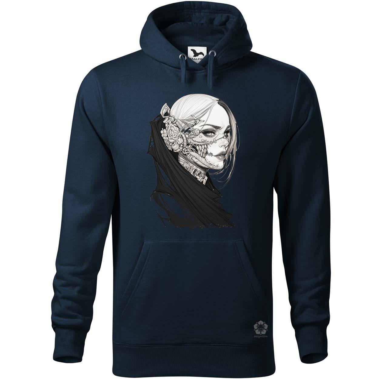 Dark cyberpunk portré v4 egyedi  pulóver 