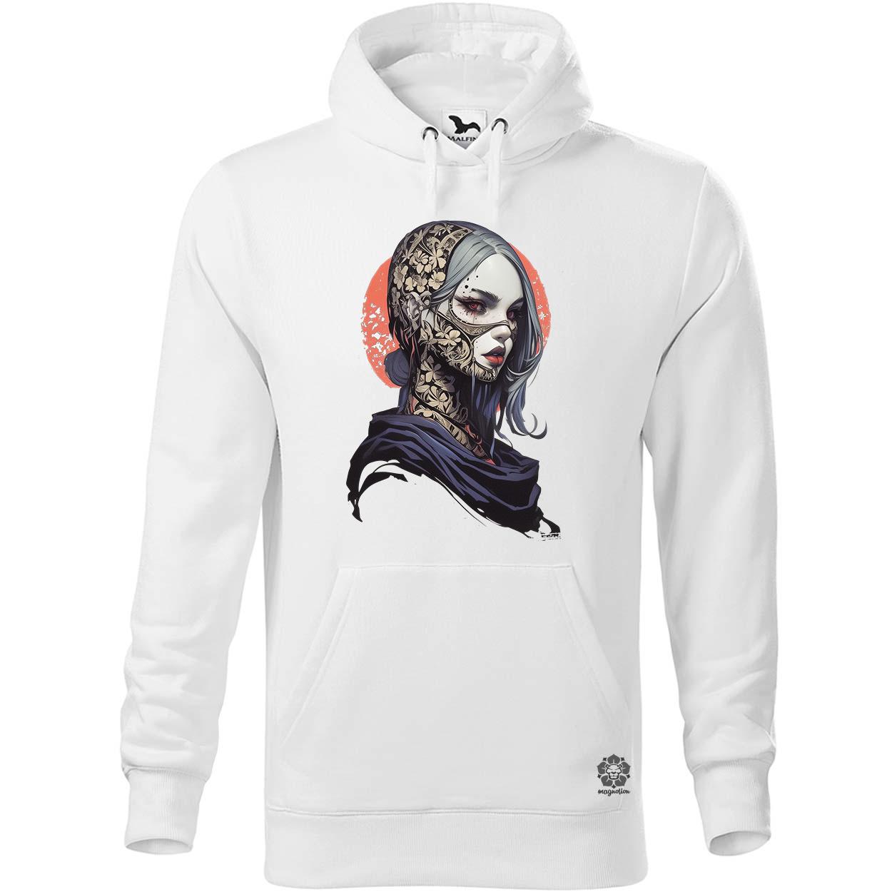 Dark cyberpunk portré v5 egyedi  pulóver 