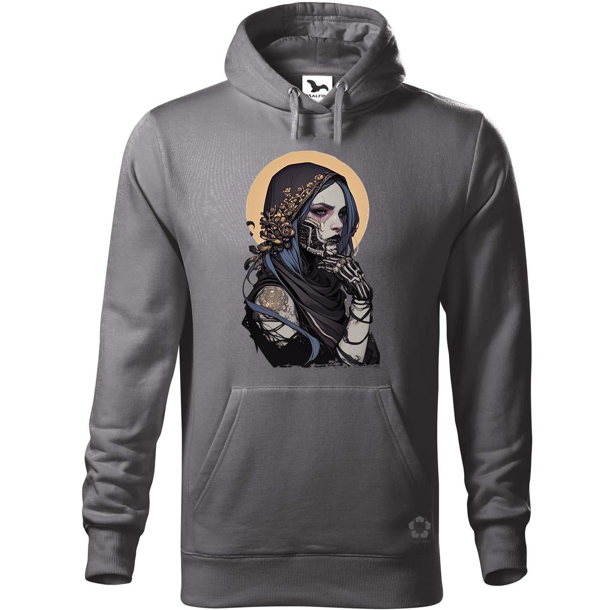 Dark cyberpunk portré v9 egyedi  pulóver 