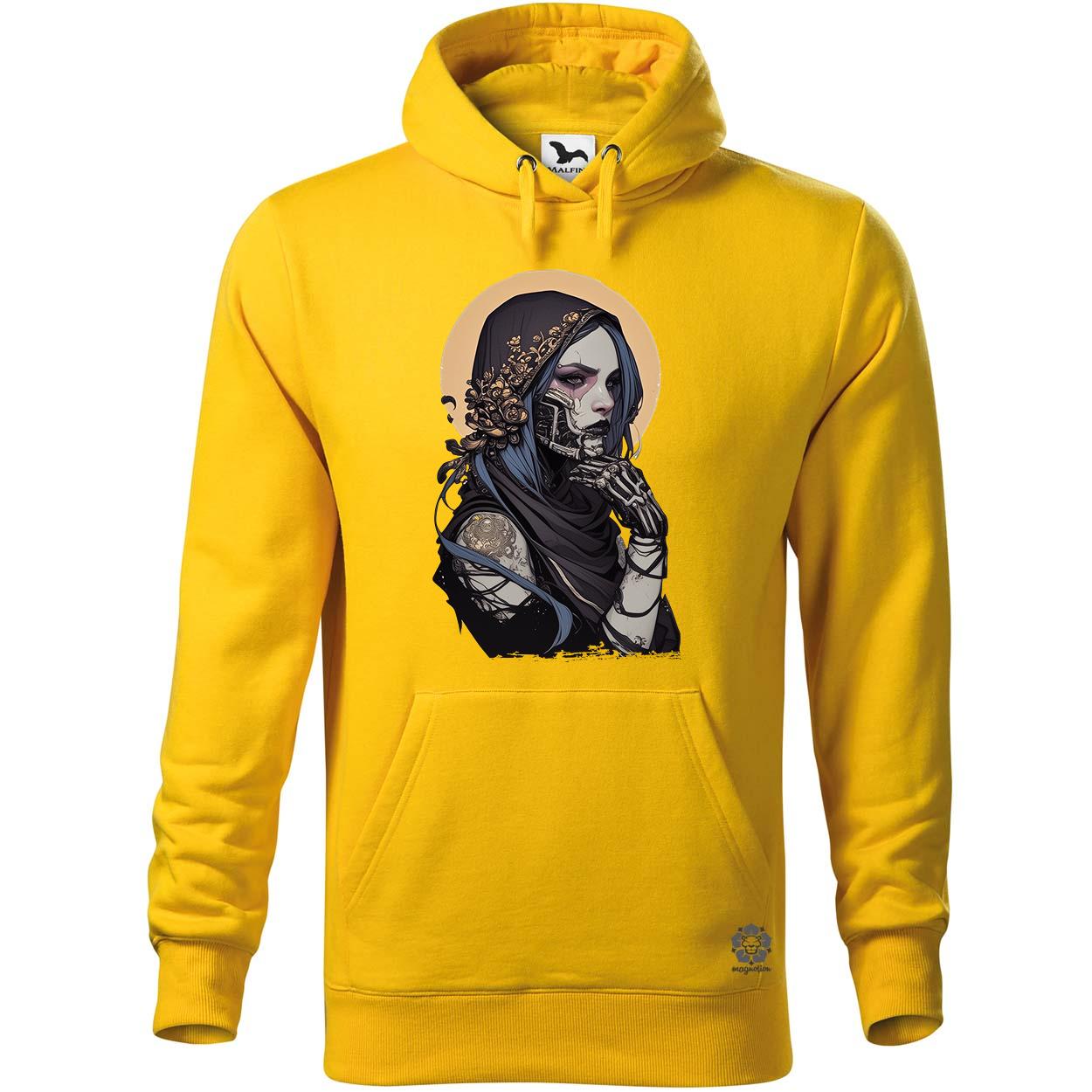 Dark cyberpunk portré v9 egyedi  pulóver 
