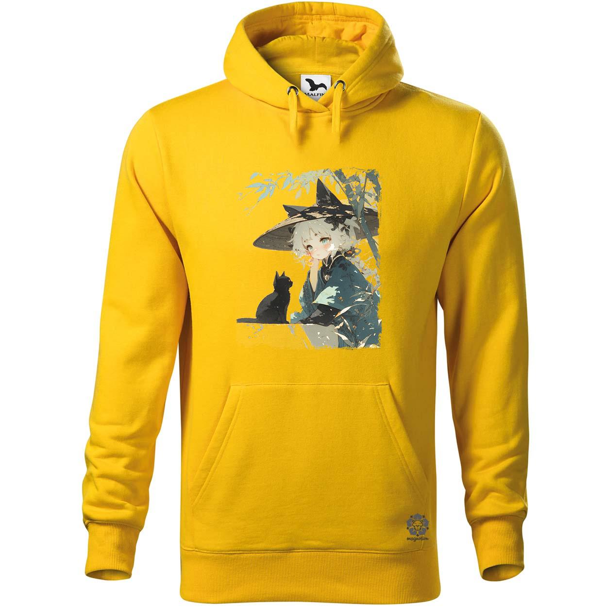 Fekete macska v2 egyedi  pulóver 