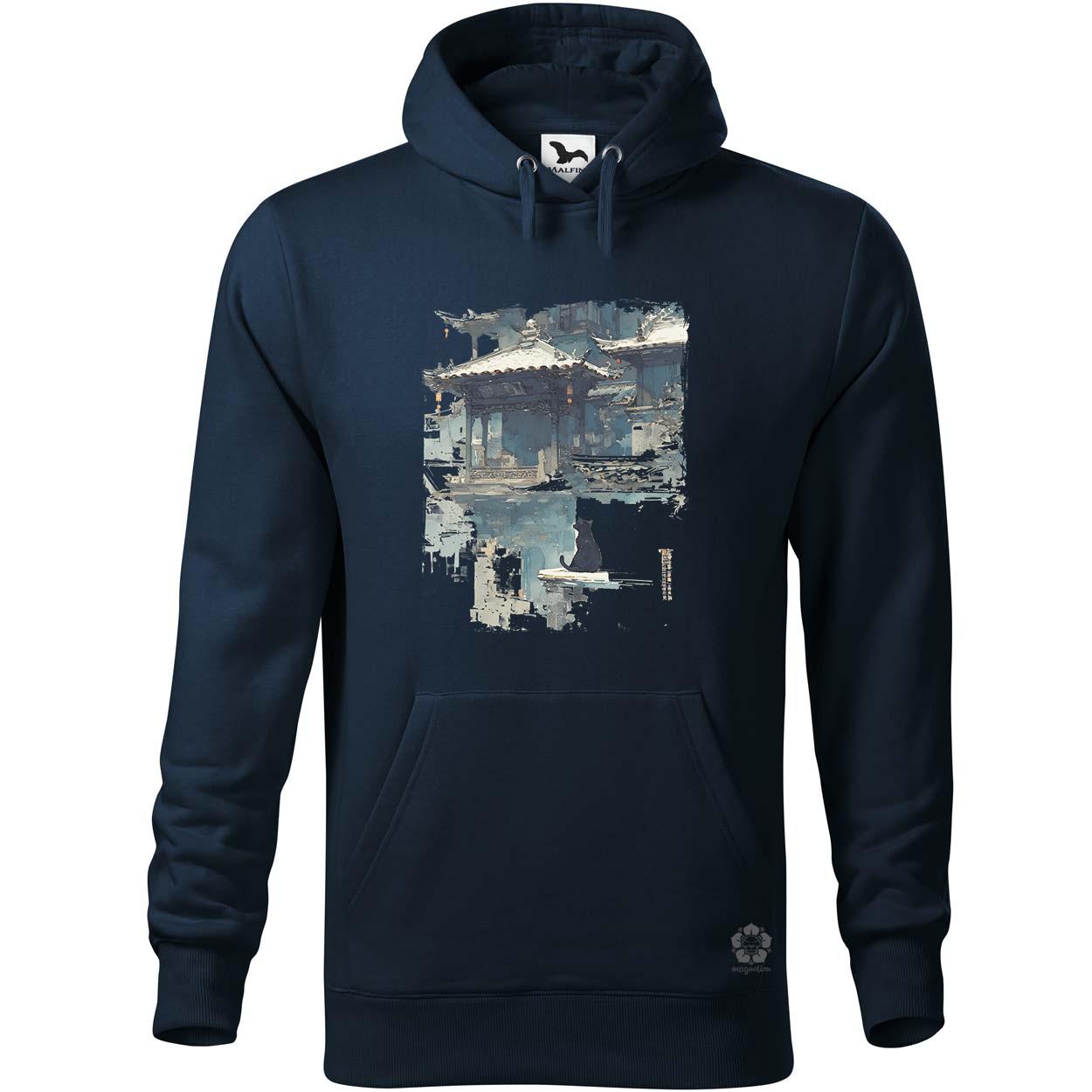 Fekete macska v3 egyedi  pulóver 